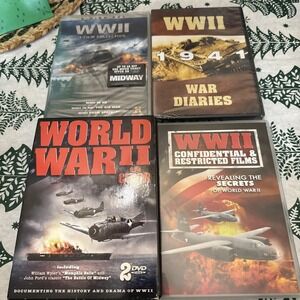 WWII ASSORTED DVD collection - see photos